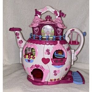 Fisher-Price My Little Pony Teapot House Playset-Very Clean-Everything Works!!!